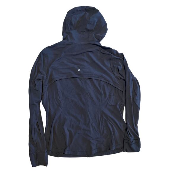 Lululemon Hooded Define Jacket Size 18 — Black Zip-Up Lightweight Hoodie - Picture 5 of 7